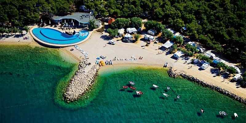 Bijela strand, Solaris, Šibenik