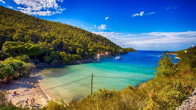 Vis - Porat strand Biševo