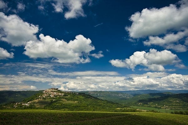 Motovun erdő, Horvátország