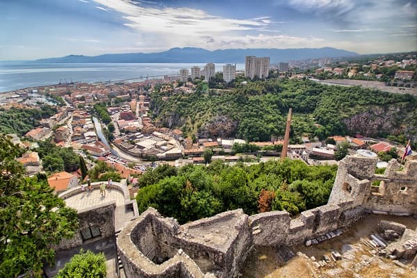 Trsat vár - Rijeka, Horvátország