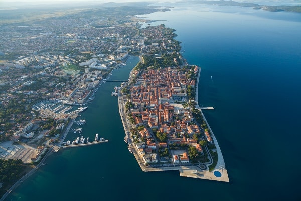 Tengeri orgona és üdvözlet a Sunra - Zadar, Horvátország