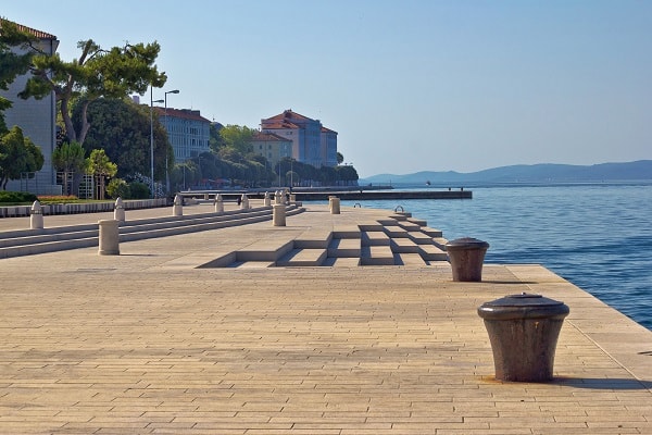 Tengeri orgona és üdvözlet a Sunra - Zadar, Horvátország