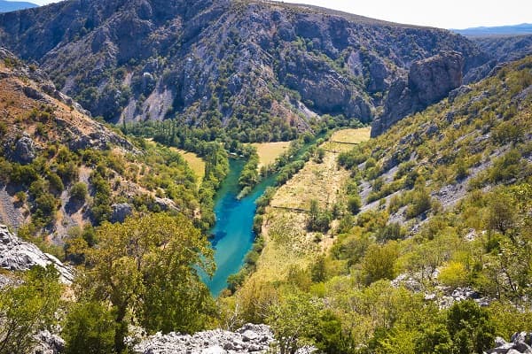 Zrmanja-kanyon, Horvátország