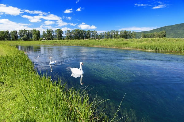 folyó Gacka, Horvátország