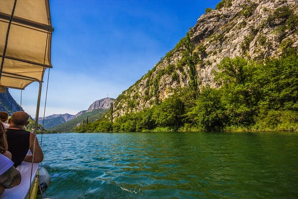 Cetina folyó kanyon, Horvátország