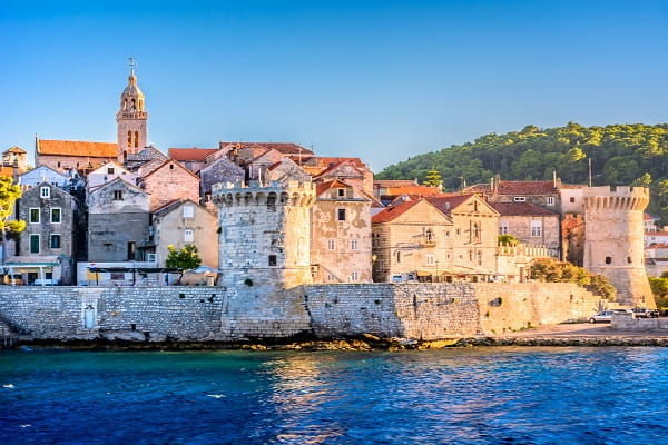 Óváros Korčula, Horvátország