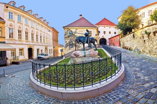 Zágráb felső városa, Horvátország