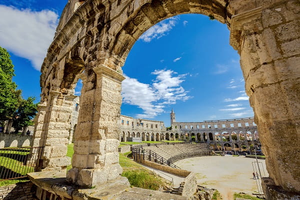 Amfiteátrum Pula, Horvátország